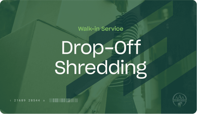 Drop-Off Shredding